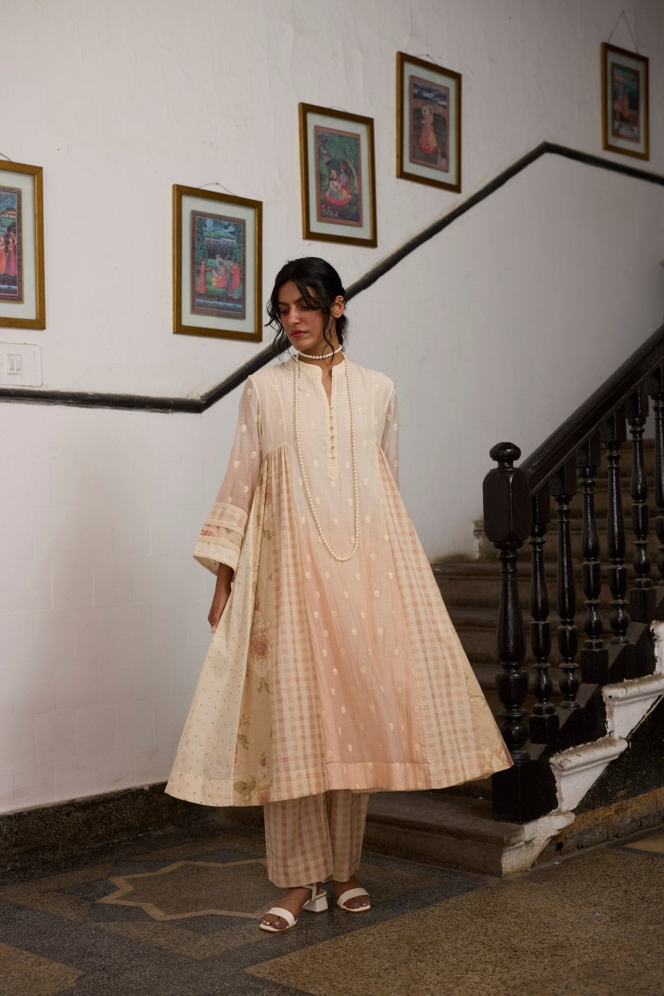 Bokashi Pant - Peach - CiceroniPantsKhyati Rughani