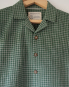 Boogie Green Checkered Boys Shirt - CiceroniShirtsLove The World Today