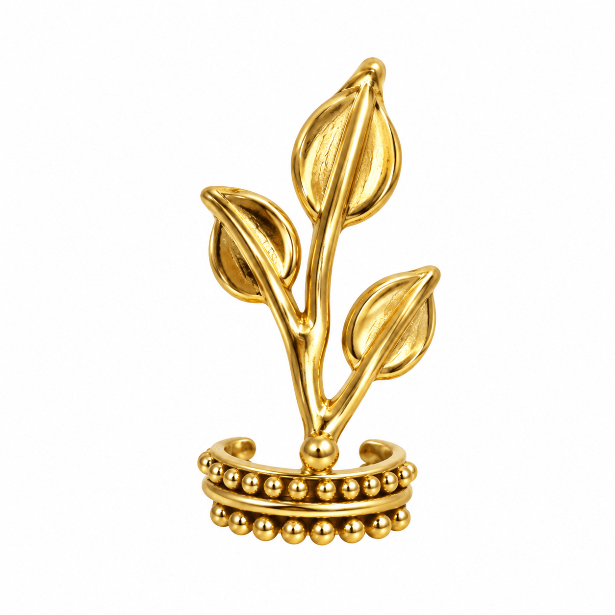Botanical Sculpt Veil Nail Ring - CiceroniNail RingKalon Art Jewellery