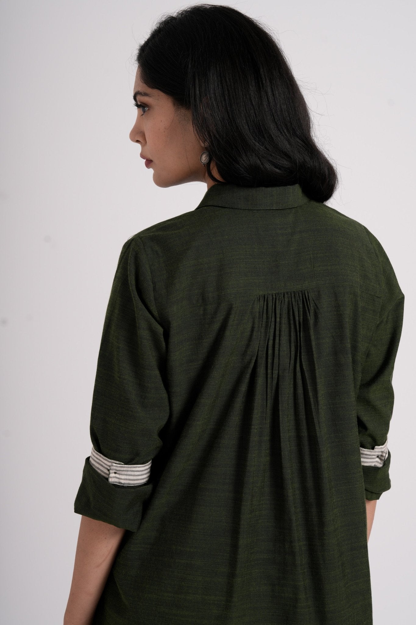Breeze Shirt - Seaweed Green - CiceroniShirtsThe Kaatn Trail