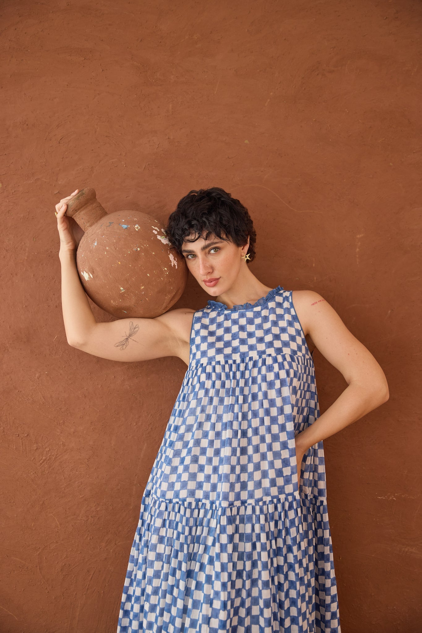 Breezy Blues Dress - CiceroniDressesTaro