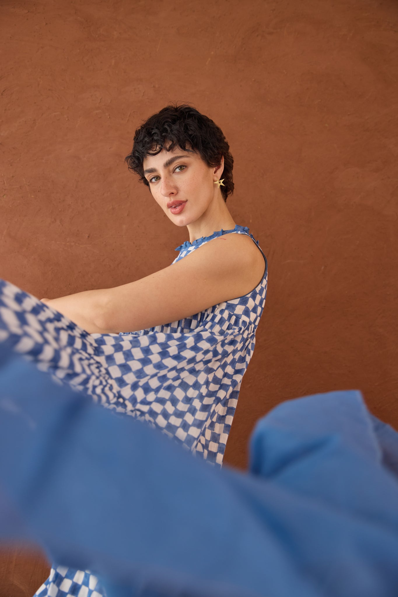 Breezy Blues Dress - CiceroniDressesTaro