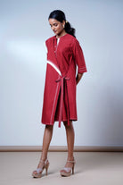 Brick Aster – Modern Angle Dress - CiceroniDressesMadder Much