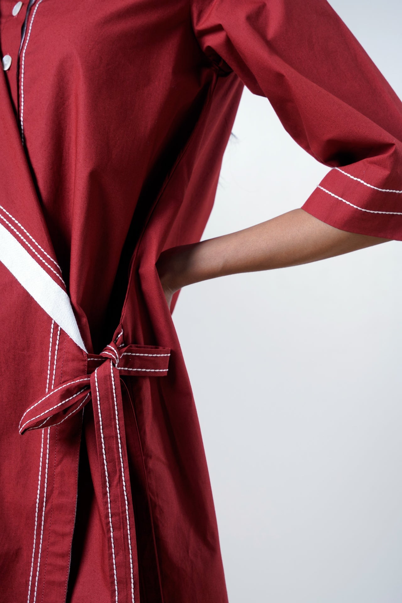 Brick Aster – Modern Angle Dress - CiceroniDressesMadder Much
