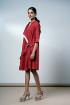 Brick Aster – Modern Angle Dress - CiceroniDressesMadder Much