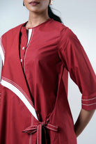 Brick Aster – Modern Angle Dress - CiceroniDressesMadder Much