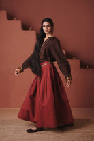 Brick Co - Linen Multi - Pleated Pants - CiceroniWomen PantsSaphed