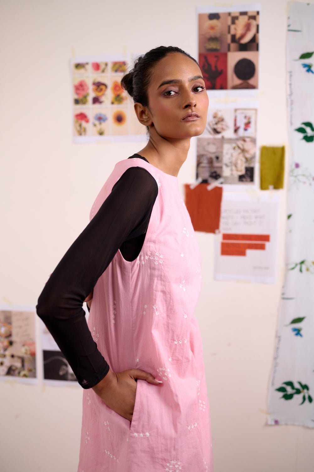 Brisa Bandhani Dress - CiceroniDressesDoodlage