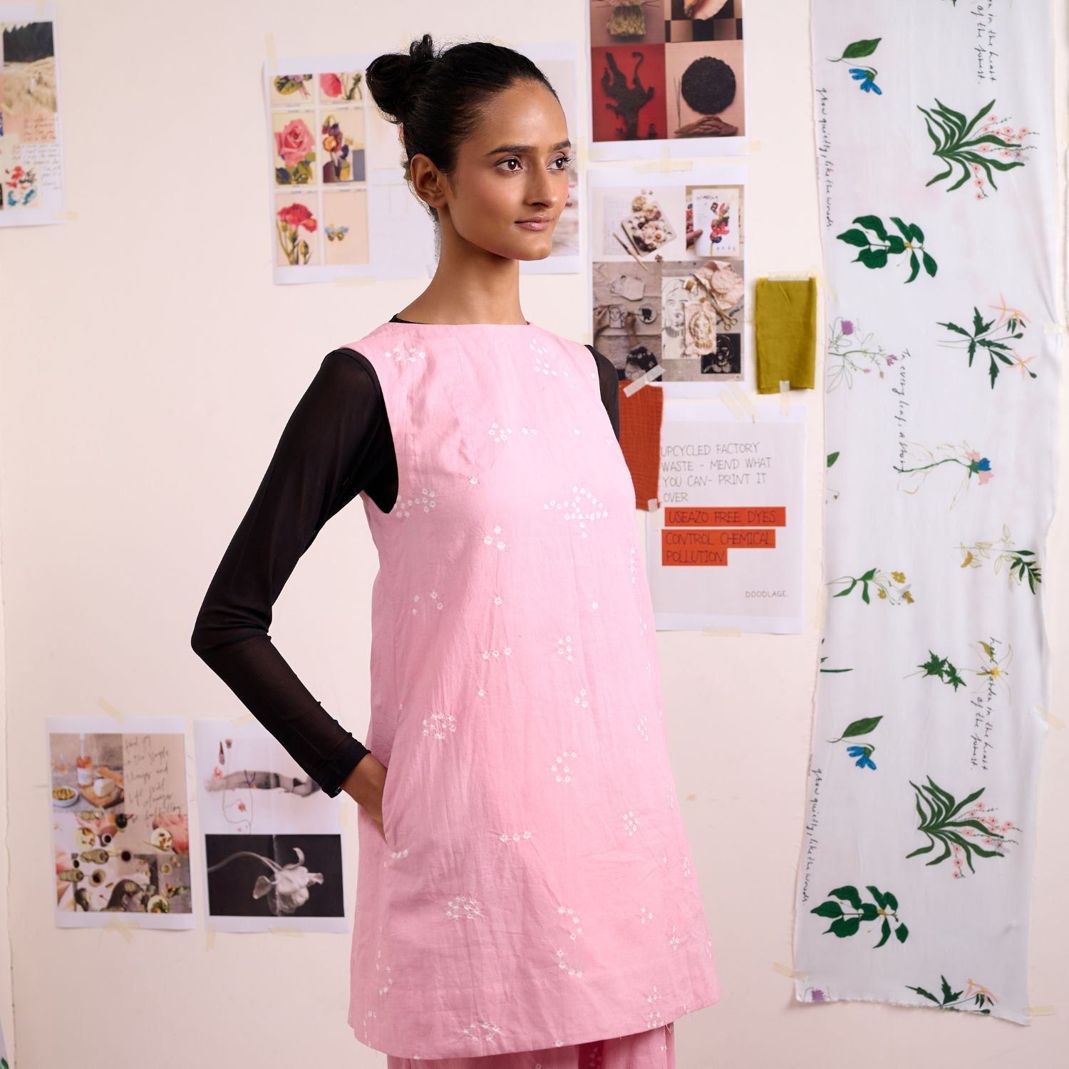 Brisa Bandhani Dress - CiceroniDressesDoodlage