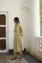 Brisa Kaftan Set - Green - CiceroniKurta Set, Everyday WearKhyati Rughani
