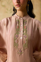 Brisa Kaftan Set - Pink and Brown - CiceroniKaftan SetKhyati Rughani
