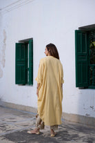 Brisa Kaftan Set - Yellow - CiceroniKurta Set, Everyday WearKhyati Rughani