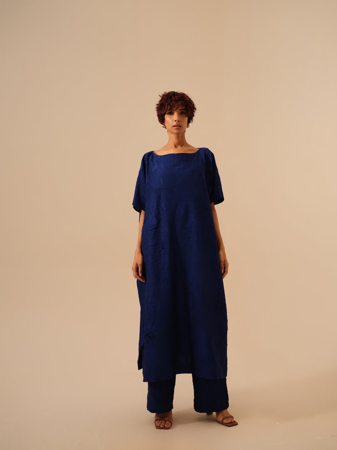 Brook Tunic - Electric Blue - CiceroniKurta, Festive WearStoique