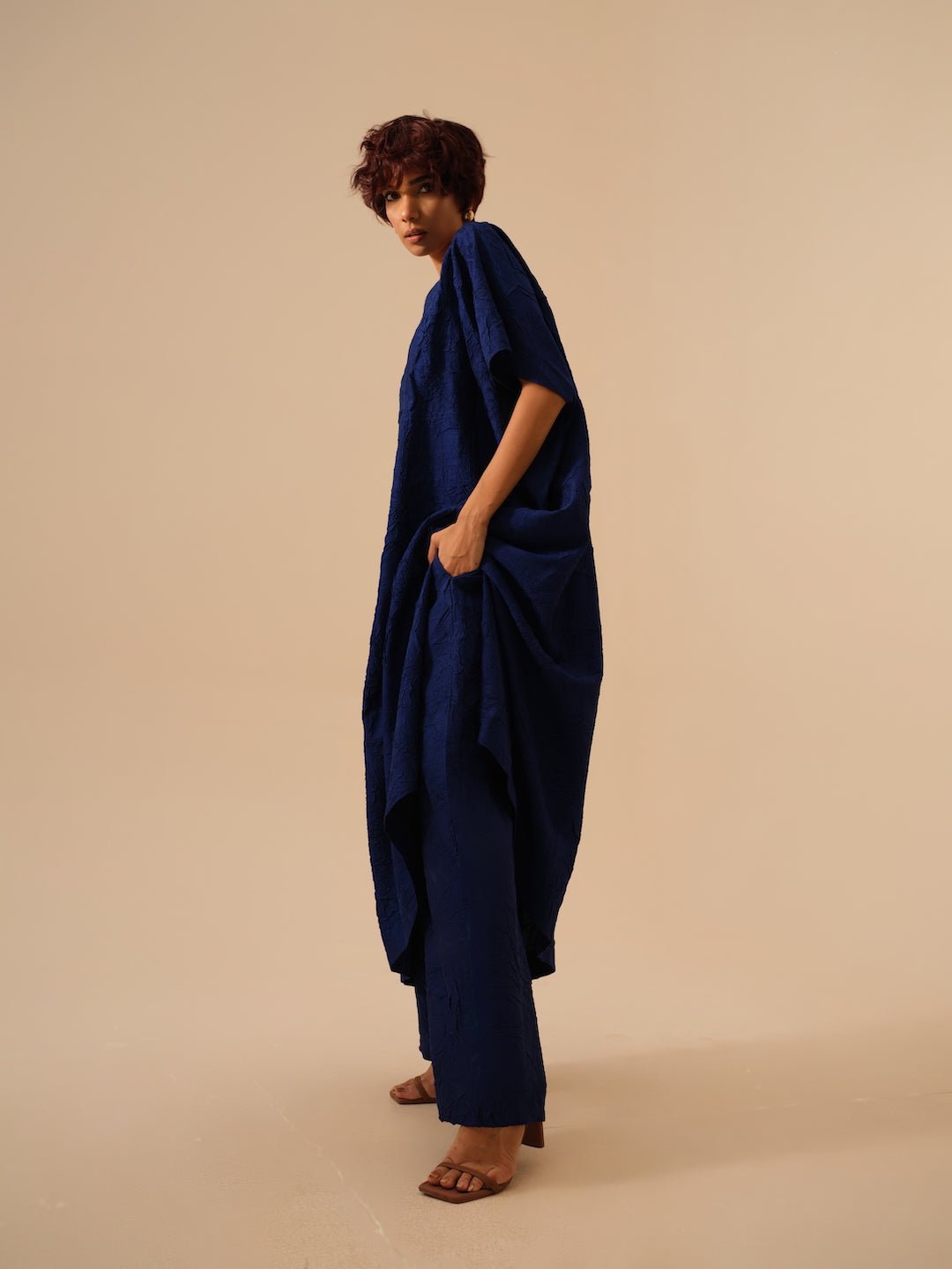 Brook Tunic - Electric Blue - CiceroniKurta, Festive WearStoique