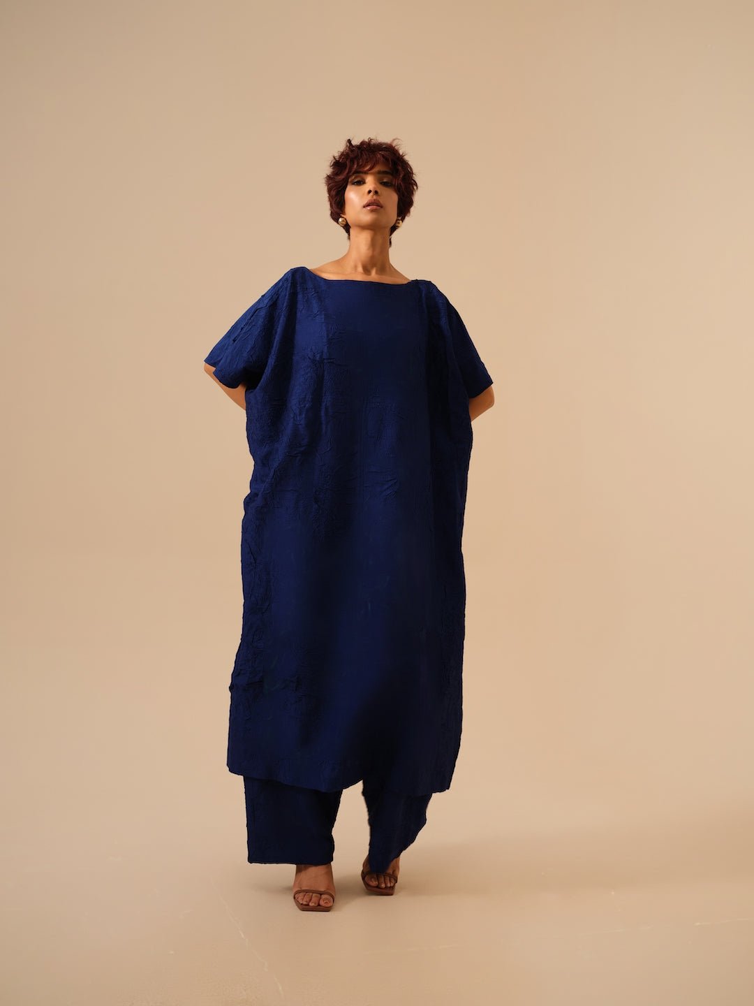 Brook Tunic - Electric Blue - CiceroniKurta, Festive WearStoique