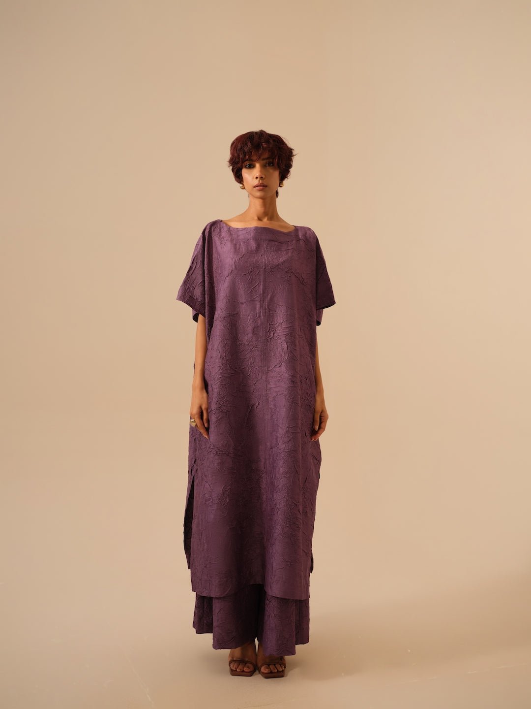 Brook Tunic - Lilac - CiceroniKurta, Festive WearStoique