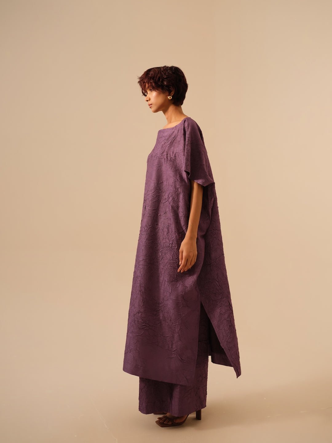 Brook Tunic - Lilac - CiceroniKurta, Festive WearStoique