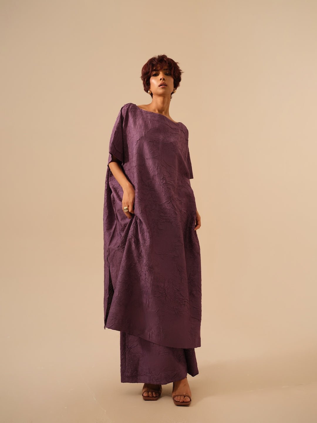 Brook Tunic - Lilac - CiceroniKurta, Festive WearStoique