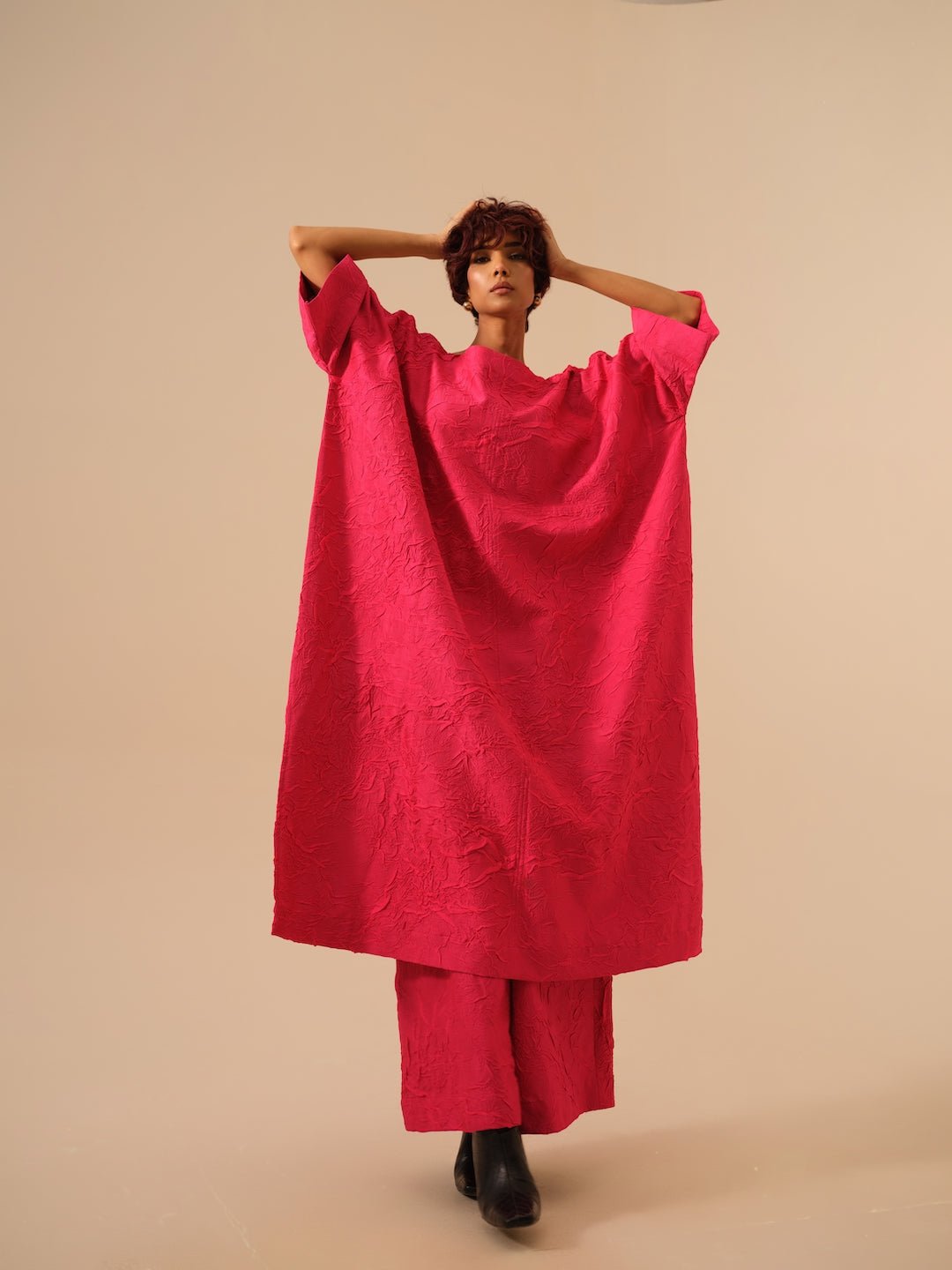 Brook Tunic - Pink - CiceroniKurta, Festive WearStoique