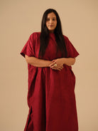 Brook Tunic - Red - CiceroniKurta, Festive WearStoique