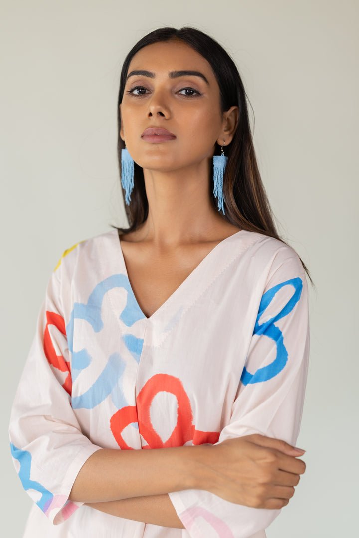 Bubble Bloom Kurta Co - ord Set - CiceroniKurta Set, Everyday WearSilai Studio