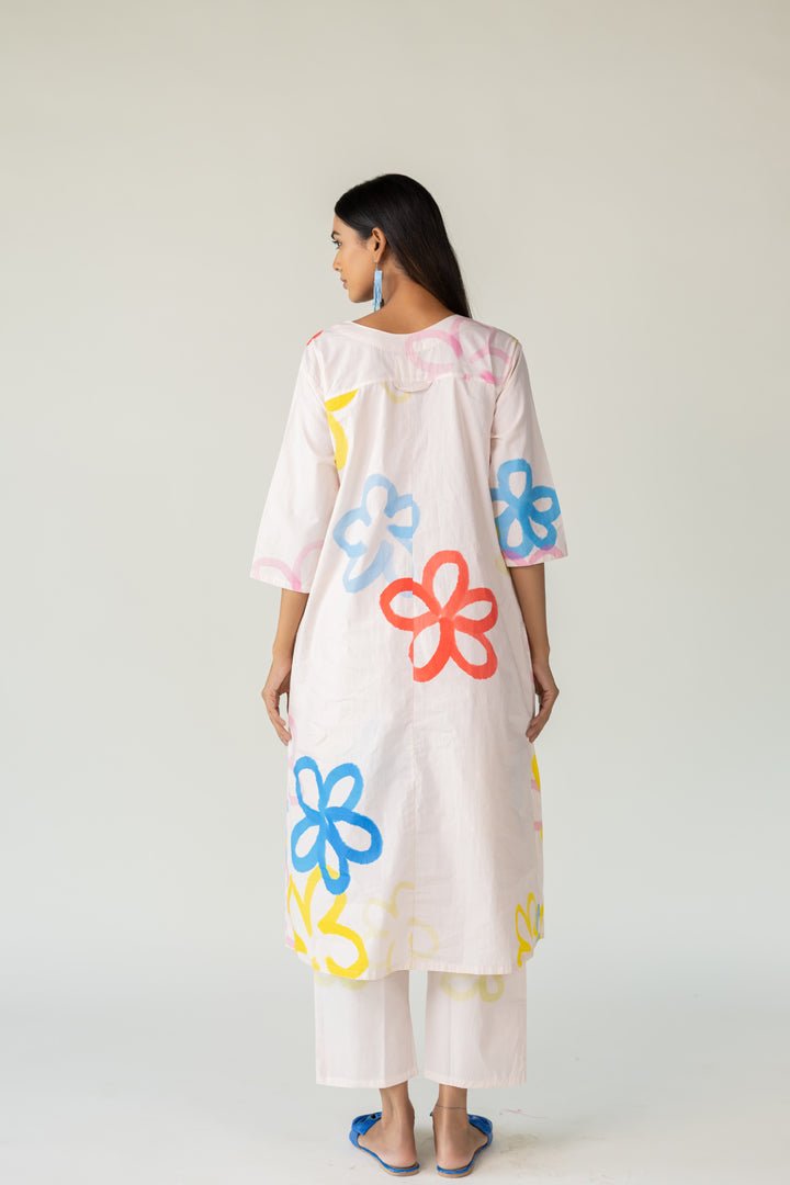 Bubble Bloom Kurta Co - ord Set - CiceroniKurta Set, Everyday WearSilai Studio