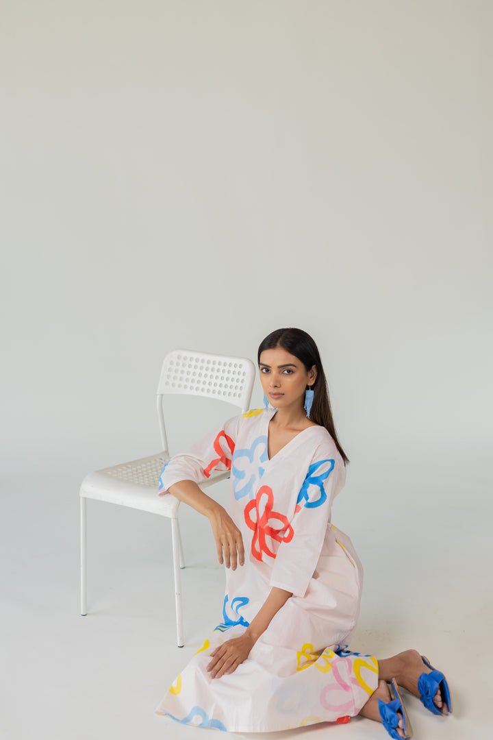 Bubble Bloom Kurta Co - ord Set - CiceroniKurta Set, Everyday WearSilai Studio