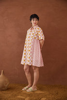 Bubblegum Shirt Dress - CiceroniDressesTaro