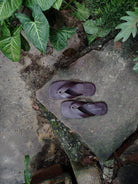 Burgundy Knot Flip Flops - Women - CiceroniFlatsSlomotion