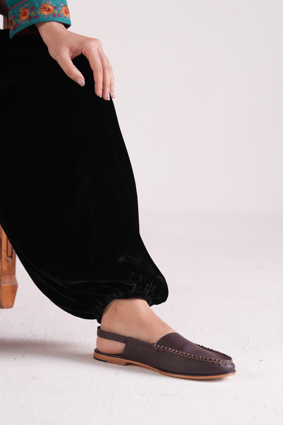 Burgundy Mule Loafers - Women - CiceroniSandalsSlomotion