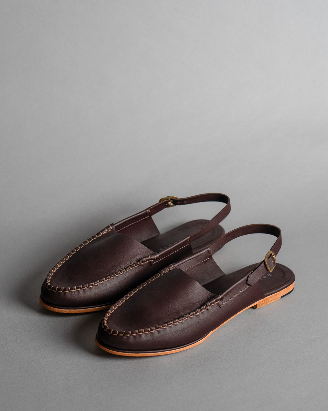 Burgundy Mule Loafers - Women - CiceroniSandalsSlomotion