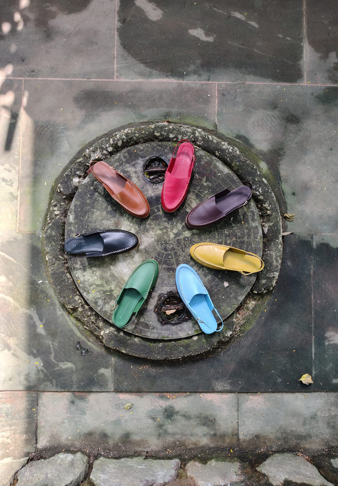 Burgundy Mule Loafers - Women - CiceroniSandalsSlomotion