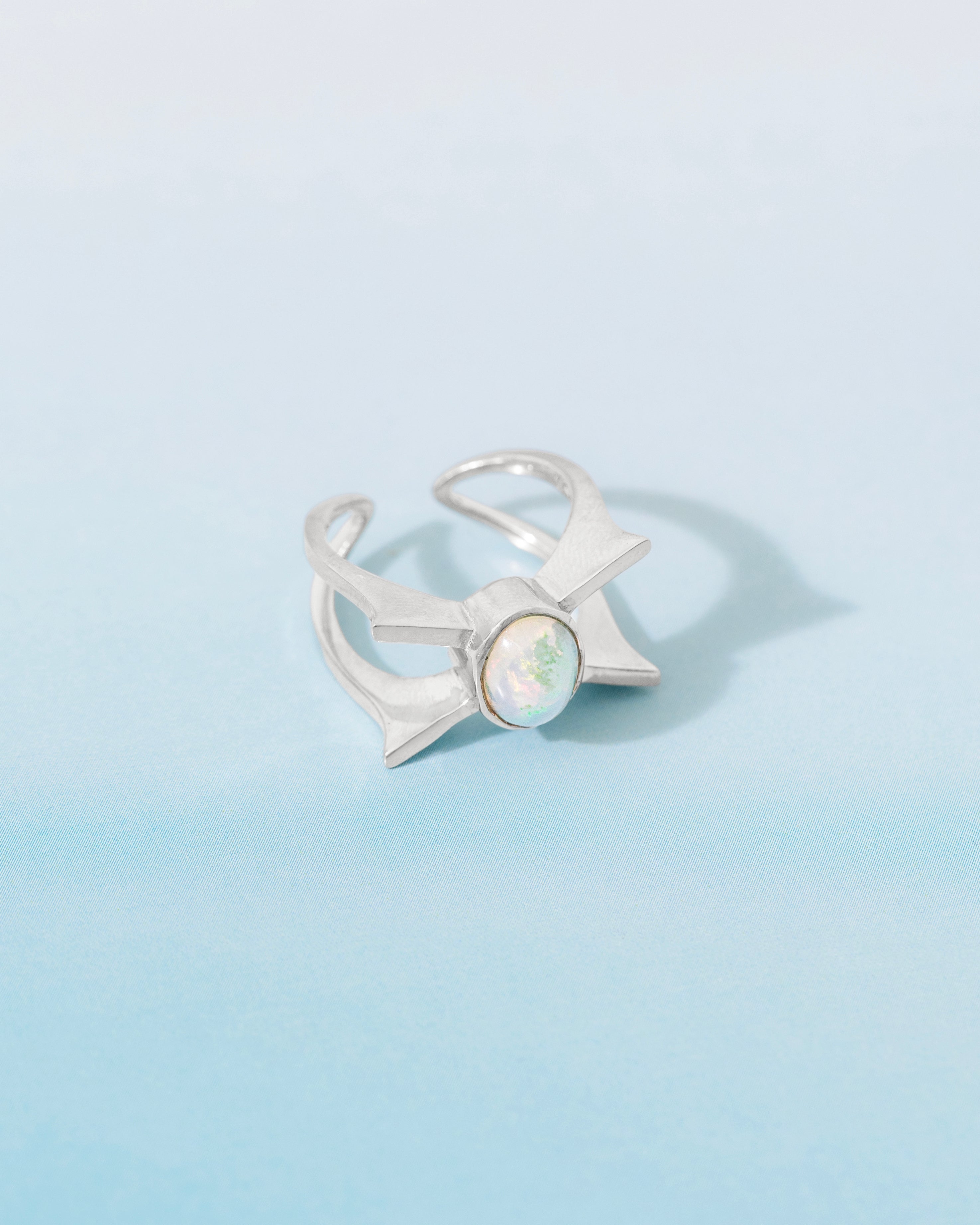 Butterfly Opal Ring - CiceroniRingUnbent