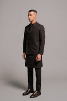 Carbon Co - Linen Men's Bandhgala Jacket - CiceroniJacketsSaphed