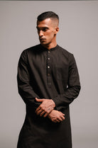 Carbon Co - Linen Men's Kurta - CiceroniKurta, Festive WearSaphed