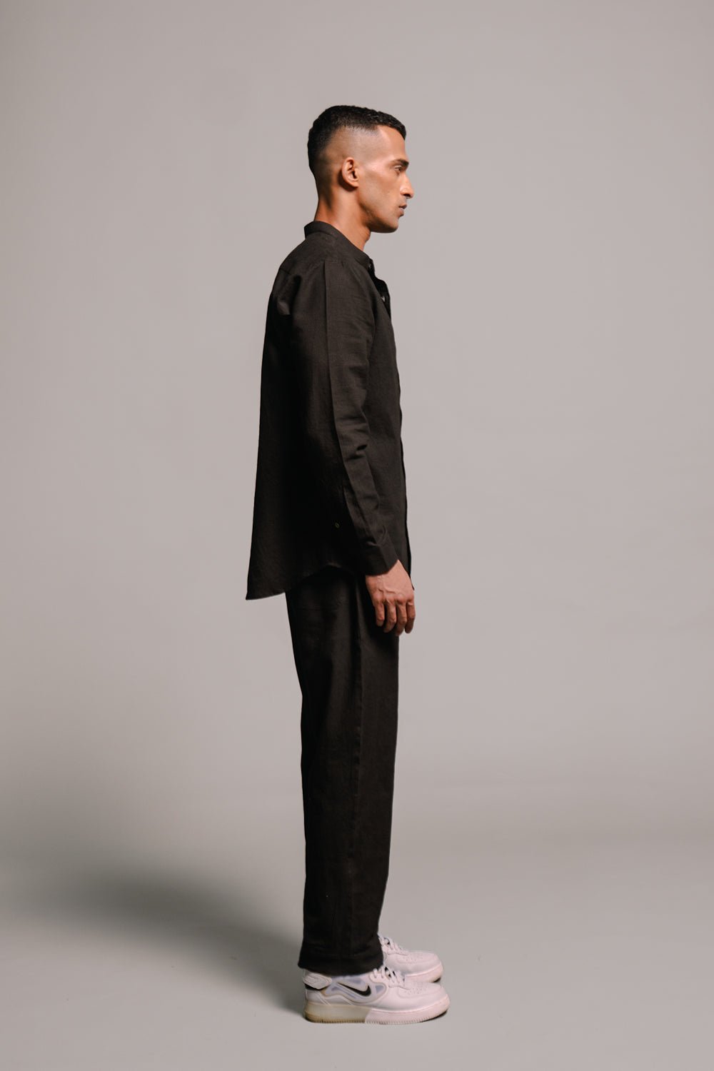 Carbon Co - Linen Men's Lounge Pants - CiceroniPantsSaphed