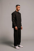 Carbon Co - Linen Men's Lounge Pants - CiceroniPantsSaphed