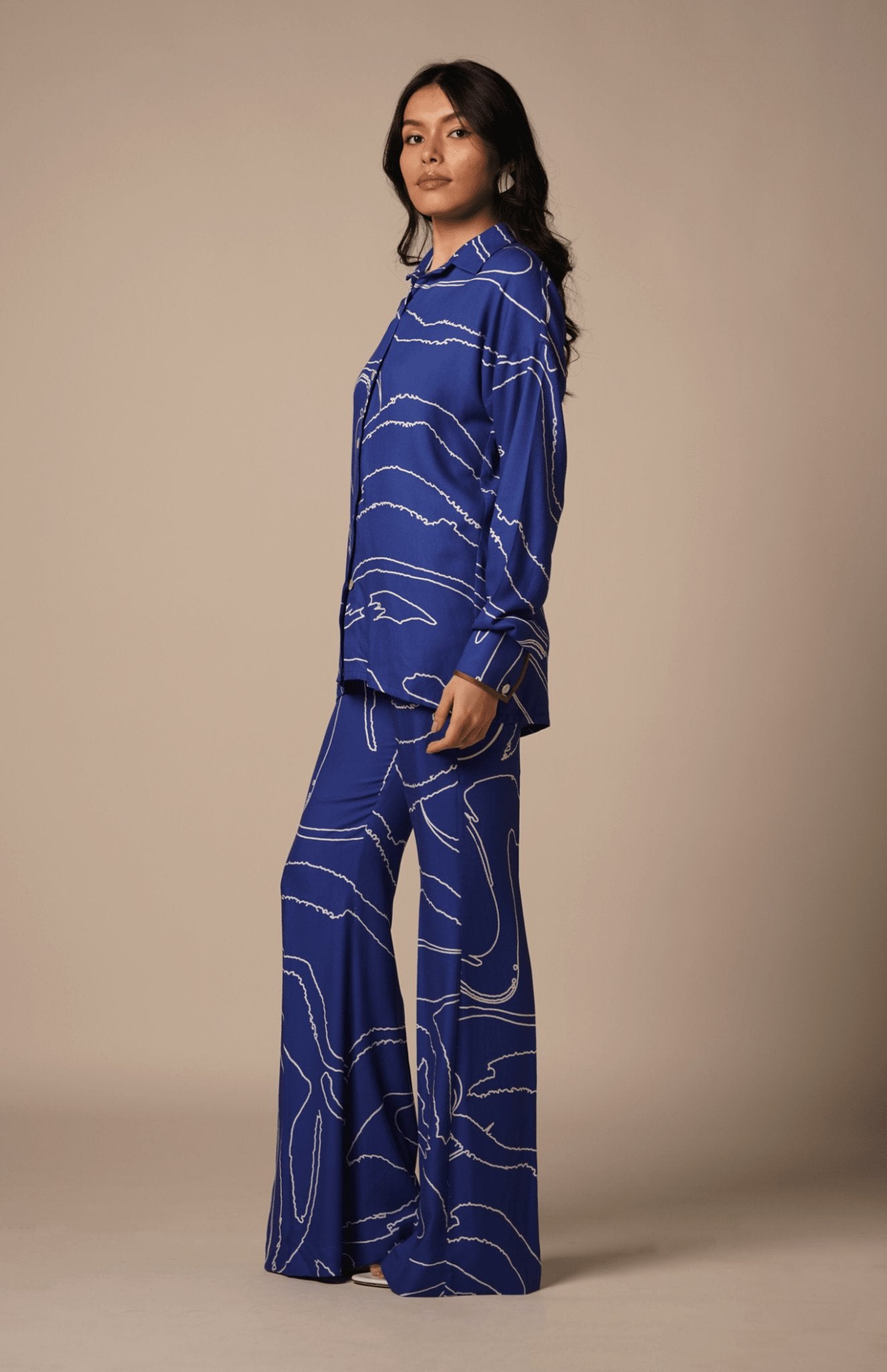 Cari Flared Trouser - CiceroniTrousersAdvait