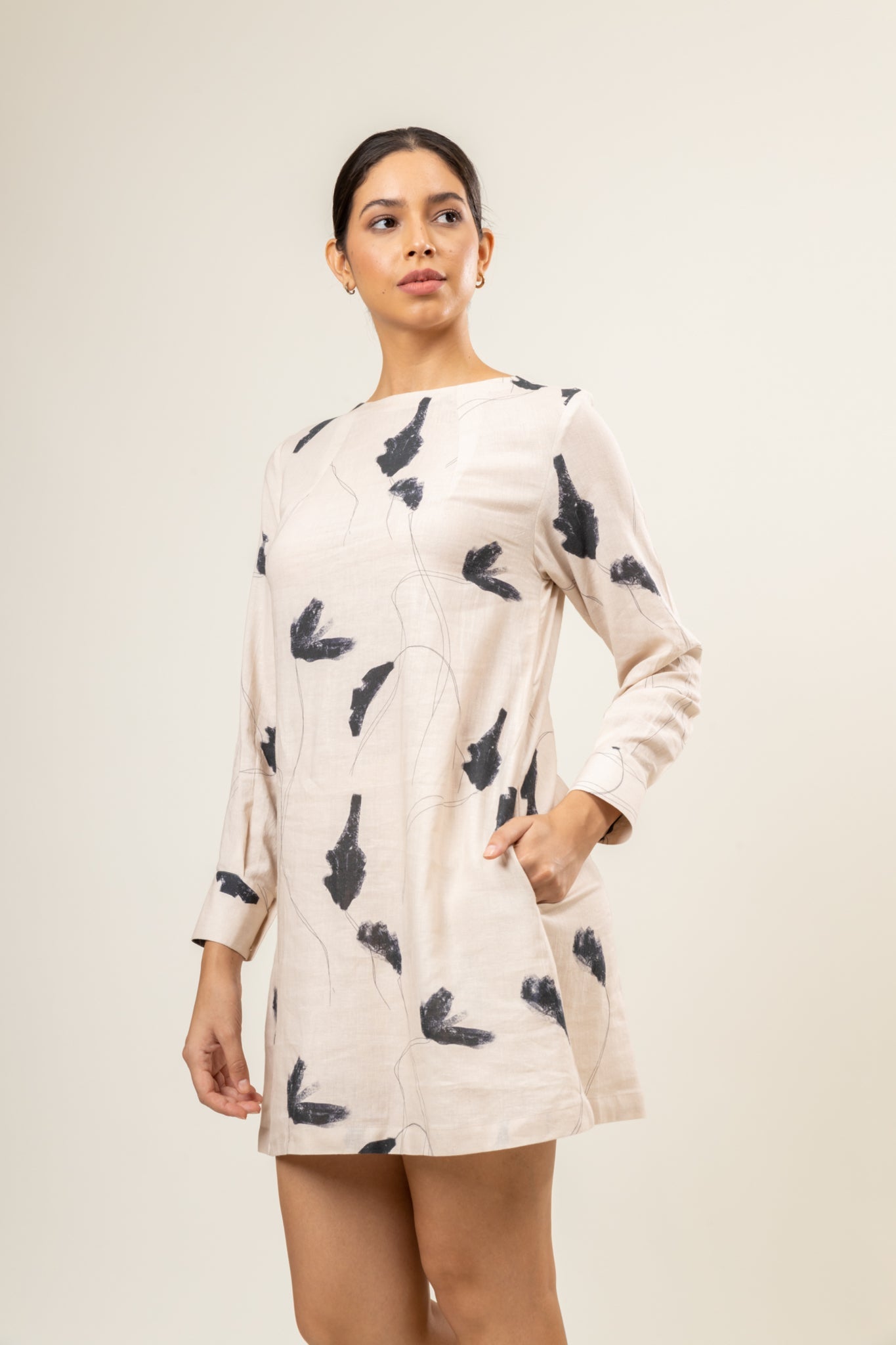 Carrie Printed Dress - CiceroniDressesDoodlage