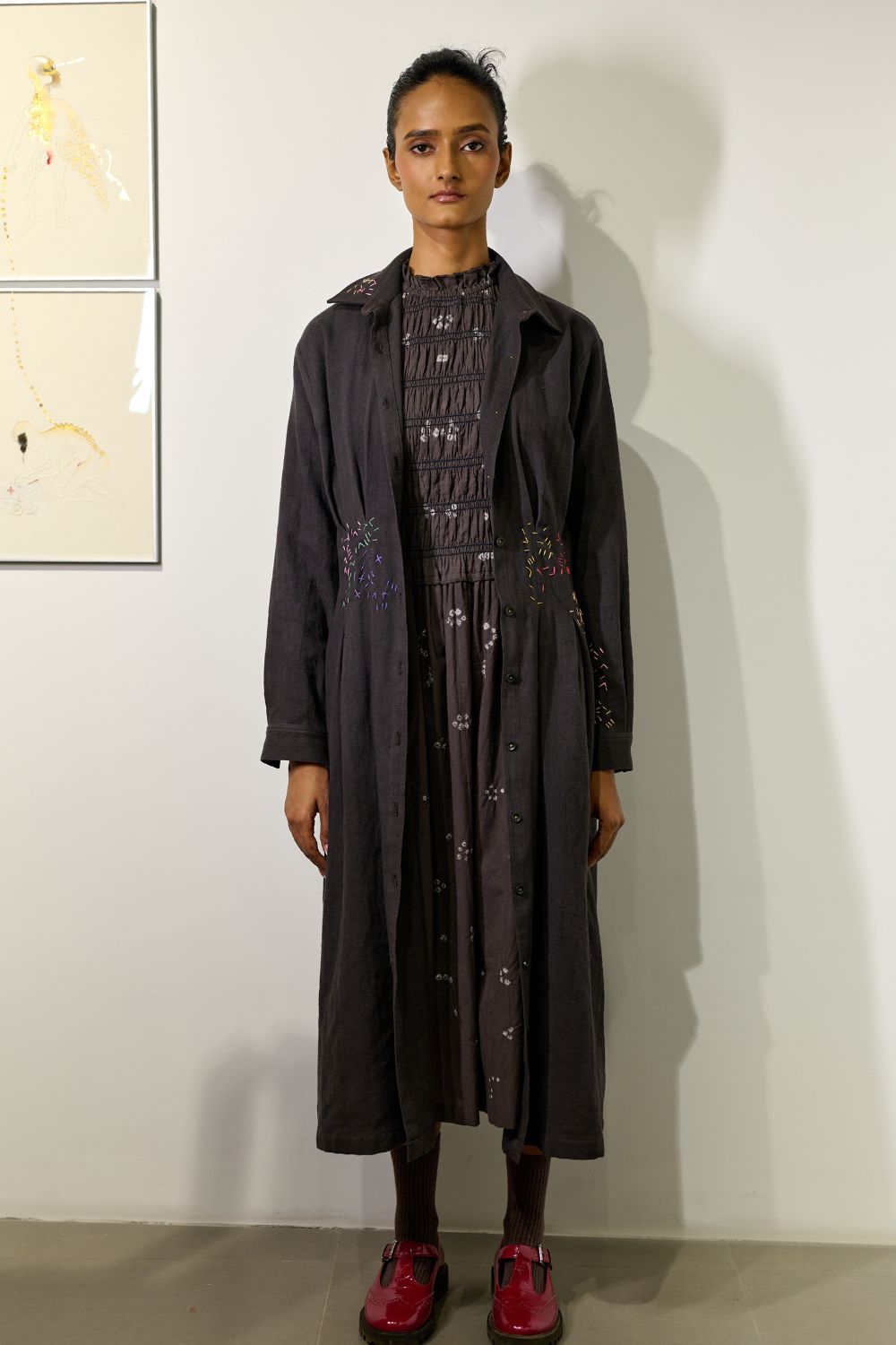 Cecile Embroidered Dress - CiceroniDressesDoodlage