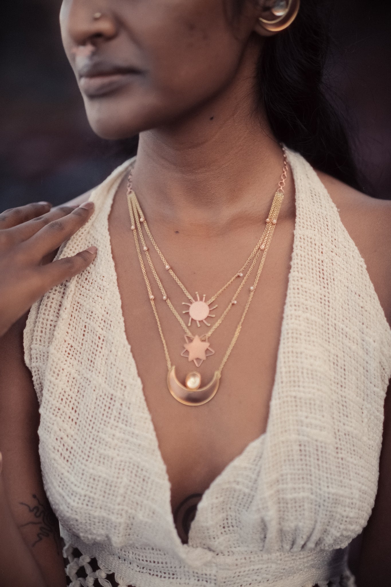 Celestial Necklace - CiceroniNeckpiecePiku