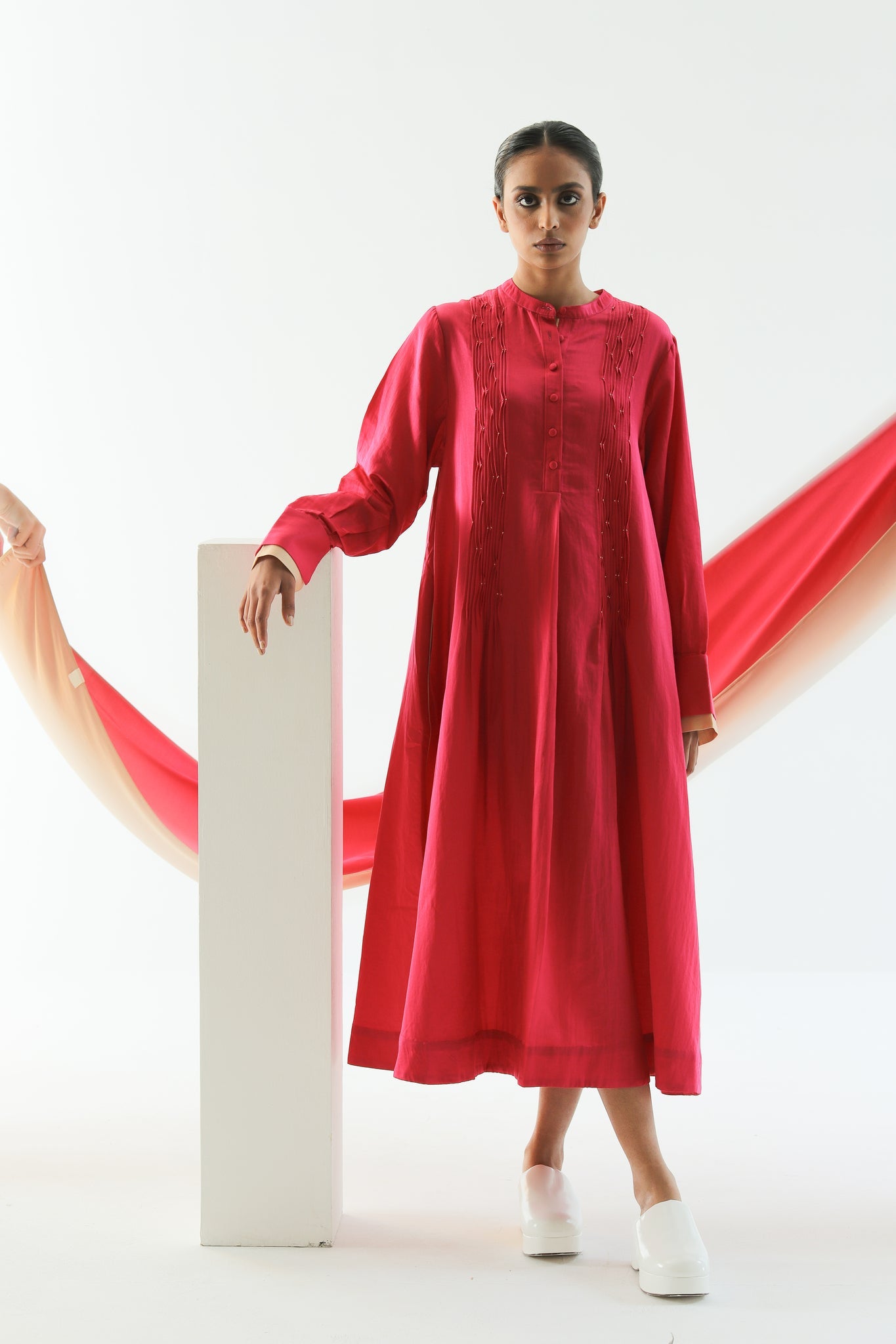 Cerise Pink Dress - CiceroniDressesTil