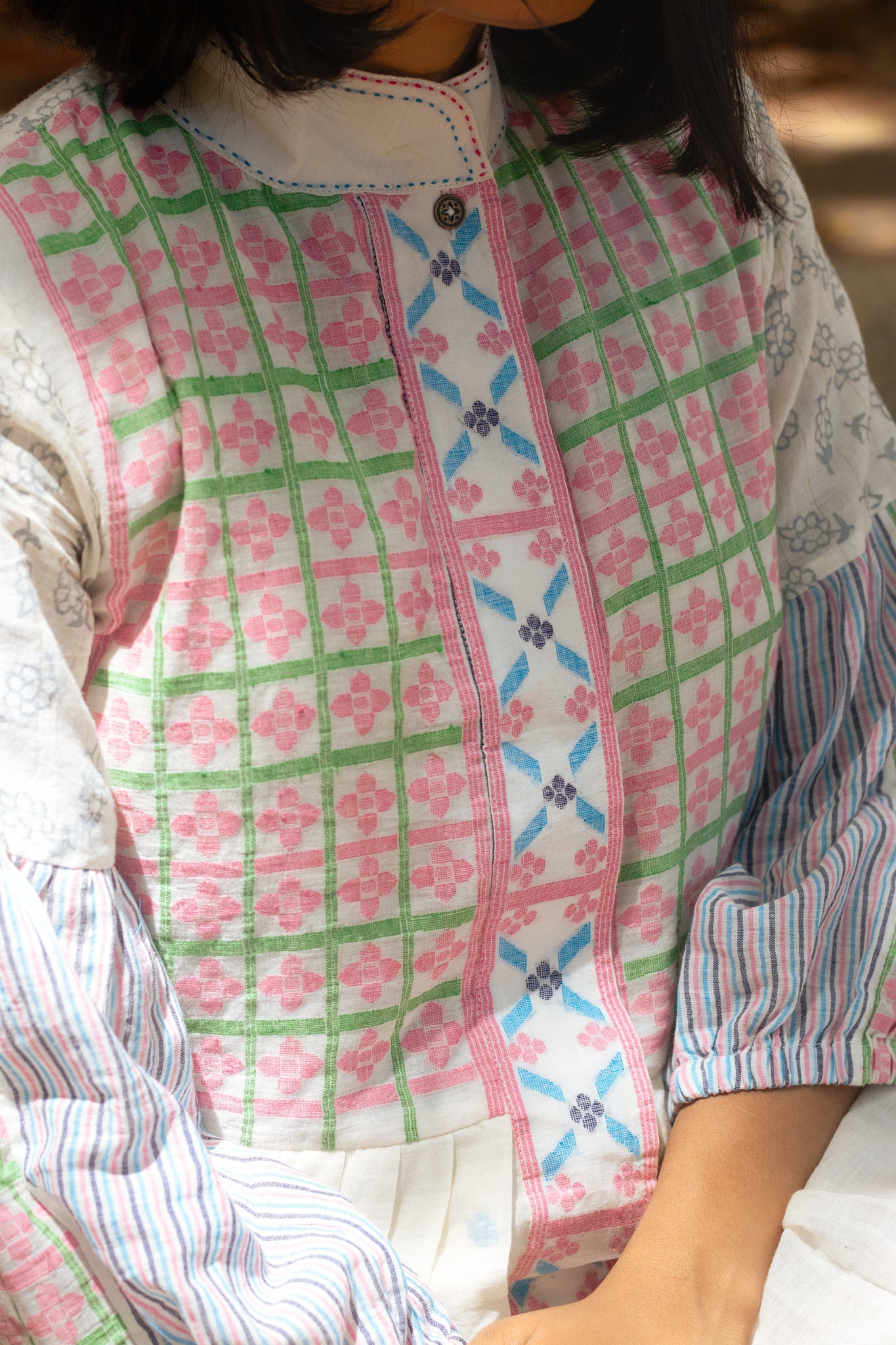 Ceylon Half Pleat Dress - CiceroniDressesBhomra