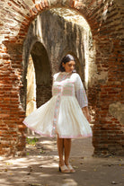 Ceylon Half Pleat Dress - CiceroniDressesBhomra