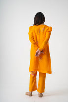 Chafa Blossom Orange Set - CiceroniKurta Set, Festive WearPrachi Kamat