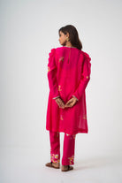 Chafa Blossom Pink Set - CiceroniKurta Set, Festive WearPrachi Kamat