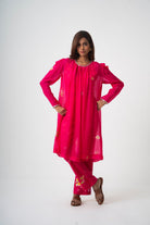 Chafa Blossom Pink Set - CiceroniKurta Set, Festive WearPrachi Kamat