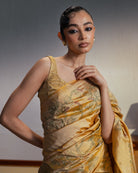 Chaiti - Golden - CiceroniSareeIra