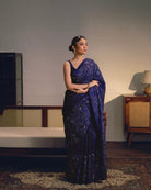 Chaiti - Navy - CiceroniSareeIra