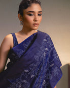 Chaiti - Navy - CiceroniSareeIra